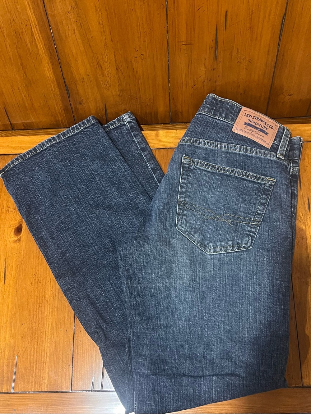 Levi's Men's Indigo Straight Jeans